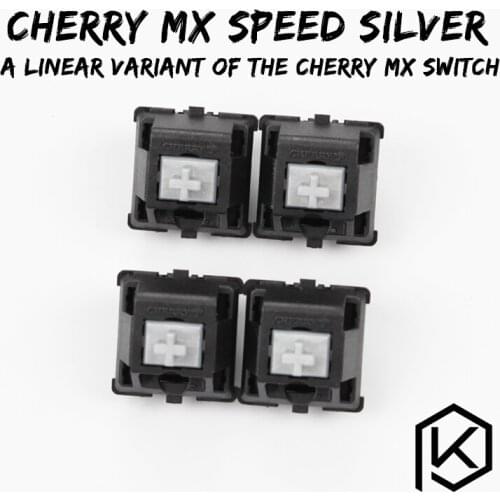 Cherry speed silver switch 3pin switches for custom mechnical keyboard xd64 xd60 eepw84 gh60 tada68 rs96 87 104 108