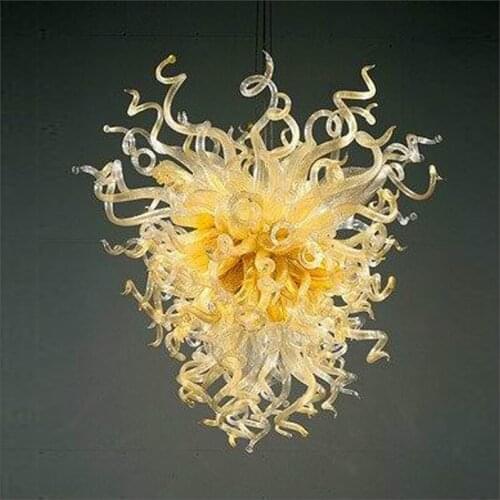 New assembly chihuly balls pendant lighting Europe Designed Hotel Lobby Handmade Blown Glass Pendant Lights for Kitchen Decor