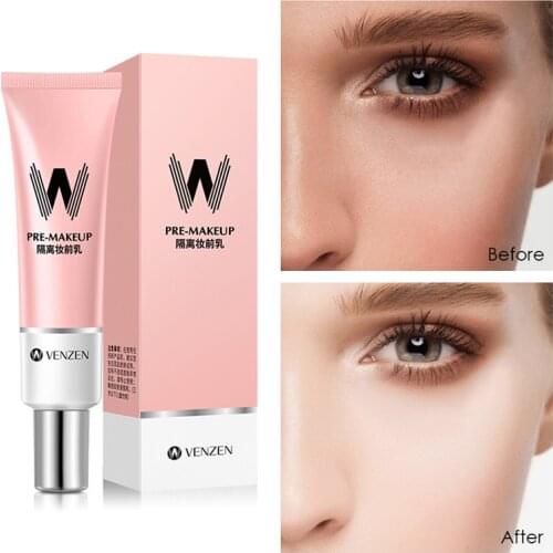 30g Primer Makeup Shrink Pore Foundation Smooth Face Brighten Makeup Skin Invisible Pores Concealer Base Facial Primer TSLM2