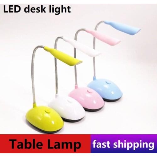 Foldable Portable LED Desk Lamp Children Eye Protection Student Study Reading LED Table Lamp Battery Powered