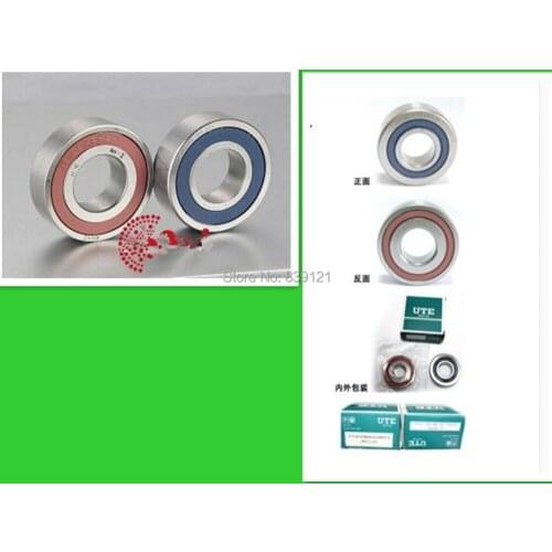 UTE double sealed angular contact bearing H7005C-2RZ/P4 high speed engraving machine spindle dedicated for3kw spindle, anti dust