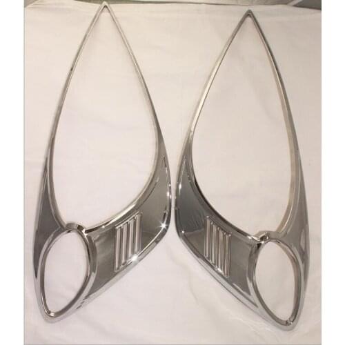 High Quality ABS Plating 2008-2013 for HONDA JAZZ Headlamp headlamp decorative sequins