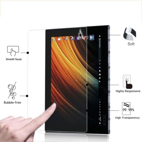 High Clear Glossy screen protector film For Lenovo Yoga Book 10.1" tablet ANti-Scratched HD lcd screen protective films in stock