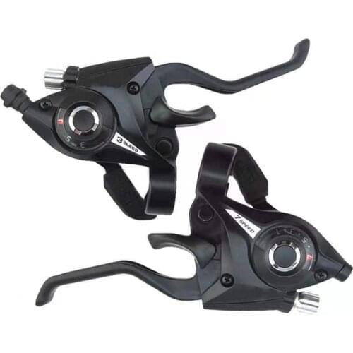 1Pair Gear Shifter Brake lever 7,8 speed v-brake Speed-adjusting Accessories for shimano Mountain Bike Shift Levers Handlebar