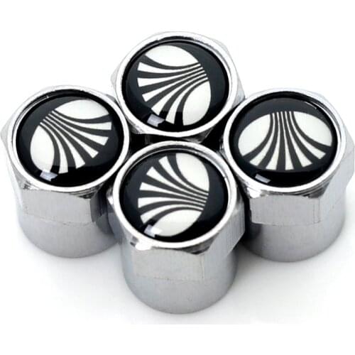 4pcs/set Excellent Car Wheel Tire Valves Tyre Air Caps for Daewoo Espero Nexia Matiz Lanos Nubira Badge Car Styling Accessories