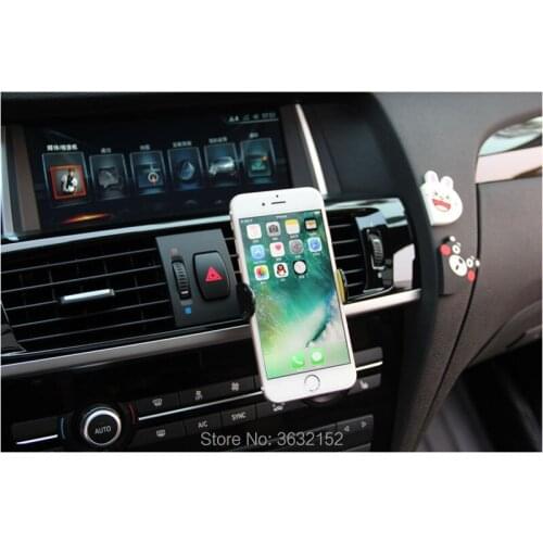Car Phone Holder for Air Vent Mount Holder Stand 360 Rotation Mobile Phone Stand for Chevrolet cruze aveo captiva trax epica