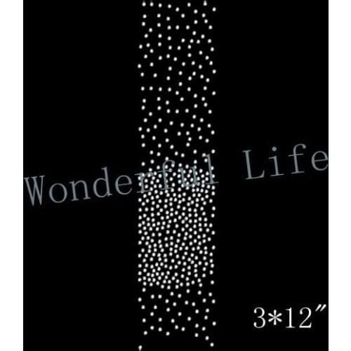 Free Shipping layer dot dot s strip bow rhinestones transfer hotfix free shipping in white clear crystal very nice for