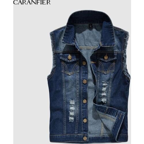 Мужские жилеты с карманами CARANFIER China At AliExpress