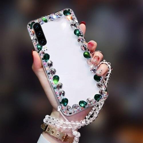 Suitable For Huawei p30 Mobile Phone Shell Luxury Rhinestone Shatter-resistant Shell