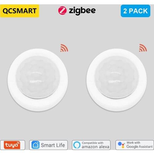 Human Body Sensor Wireless Smart Body Movement PIR Motion Sensor Zigbee works with Gateway Tuya Smart Life App