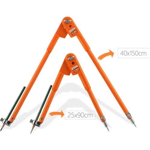 Woodworking compass drawing rule