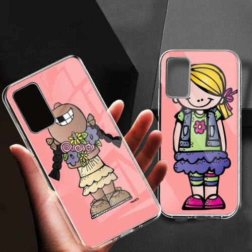 Lovely ghost student melonheadz kids Phone Case for Samsung Galaxy S20 Plus Ultra S10E A51 71 A21s S8 S9 S10 Plus S10 S20lite