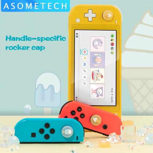 Ice Cream Thumb Stick Grips Cap For Nintendo Switch Lite Joy-Con Controller Gamepad Case Joystick Cover For Switch Accessories