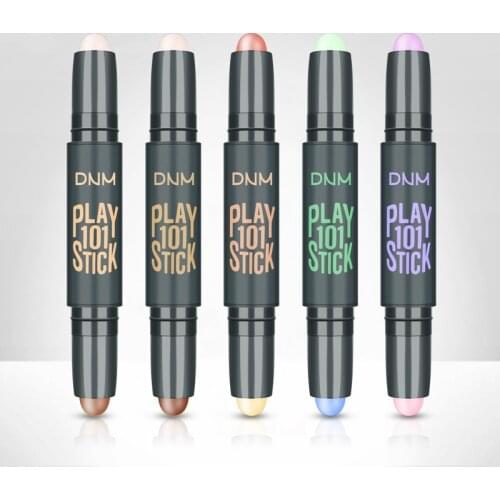 New Upgraded Double-headed Concealer Pen High-light Foundation Foundation Contour Rod Facial Concealer Light Shadow Repair Rod
