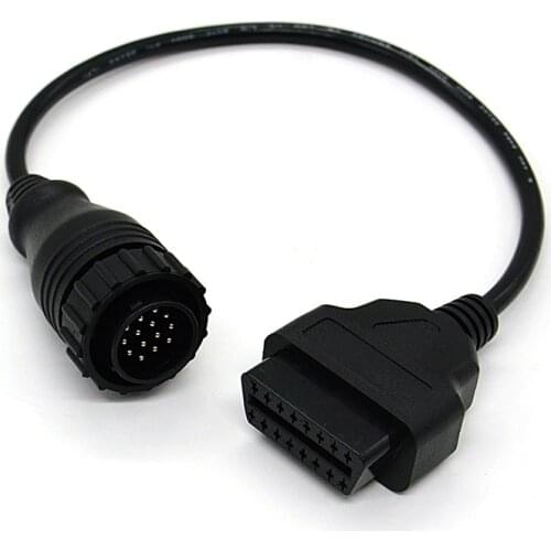 OBDII To BENZ Sprinter 14 Pin Sprinter diagnostic connector for OBDII To BENZ Sprinter Free Shipping