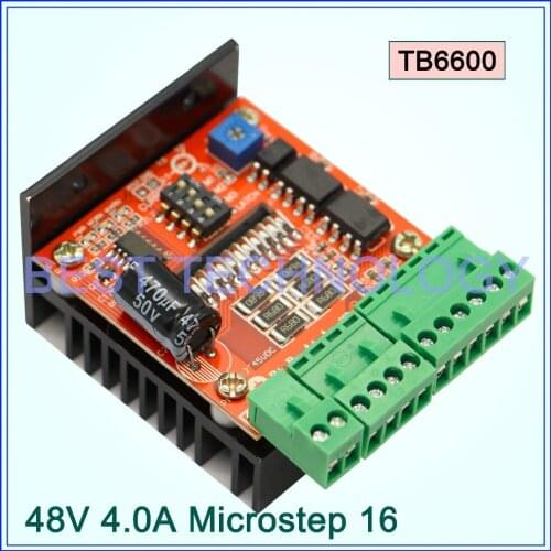 TB6560AHQ chip TB6600 stepper motor driver board ! stepping motor single axis cnc controller 12-48VDC 4.5A