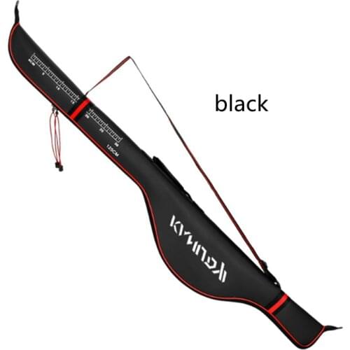 Foldable storage fishing bag 125CM EVA waterproof fishing rod bag with handle thickened outdoor fishing tackle accessories