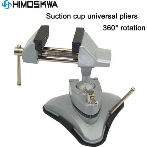 High quality Small vise aluminum table vise movable table vise can be rotated 360 degrees mini vise