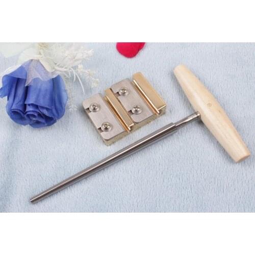 Yinfente 3/4 4/4 Violin Peg Hole Reamer Shaper Peg Hole Knife Violin Luthier Tools