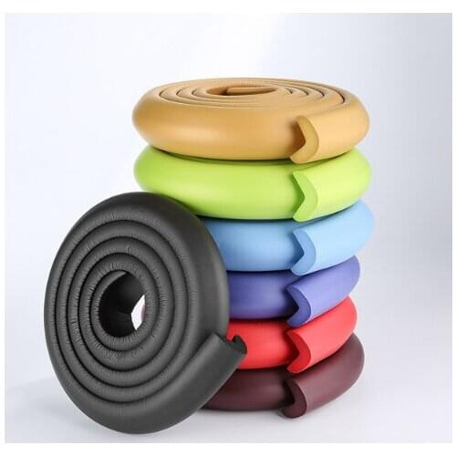 1PC 2M Baby Safety Table Desk Edge Guard Strip Home Cushion Guard Strip Safe Protection Children Bar Strip Soft Thicken
