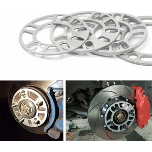 2pcs Universal Car Wheel Tire Spacer Adaptor Shims Plate For 4x100 4x114.3 5x100 5x108 5x114.3 5x120