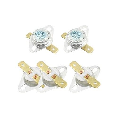 5 x NC Ceramic Temperature Switch Thermostat 200 Degree Celsius KSD301