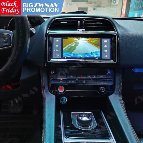 64G Android Multimedia Radio Receiver For Jaguar F-PACE 2016 2017 2018 GPS Navigation Audio Stereo Music Video Player Head Unit