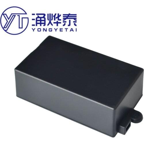 YYT Plastic shell Two-end outlet module power supply small shell screw-free self-locking chassis 80*38*22 with ears