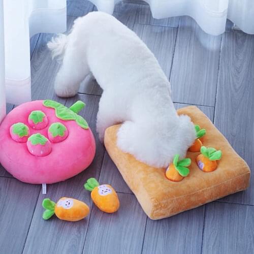 2021 New Dog Sniffing Mat Toy Dogs Slow Food Pad Pet Leak Food Training Snuffle Nose Molars Puzzle Toy Instead of Walking Dog