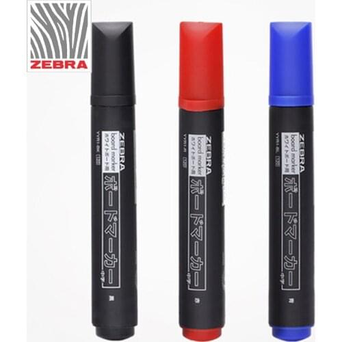 6 Pcs/Lot ZEBRA YYR1 2.5mm Whiteboard Marker erase Can be erased Writing Supplies Office & School Supplies