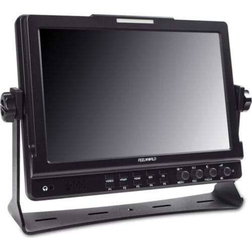 Feelworld FW1018SPV1 10.1 Inch Field Monitor with Histogram IPS 3G-SDI HDMI Photography Studio Camera Top External Monitor