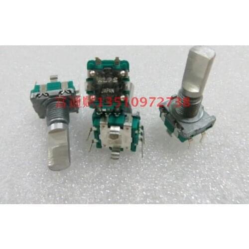 New original Japanese ALPS imported encoder coding switch pulse volume 20 20mm axle with switch
