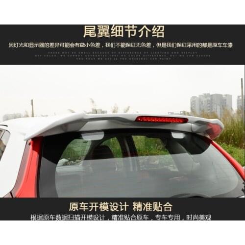 Fit for HONDA FIT 2014-2016 ABS rear spoiler rear wing DIFFERENT color spoiler