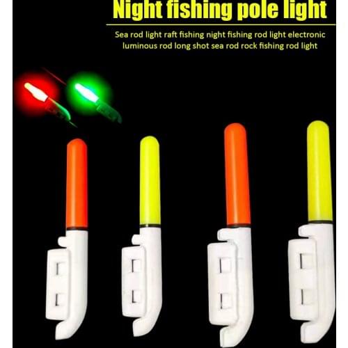 Night Fishing Light Stick Electronic Luminous Glow Stick Fishing Rod Tackle