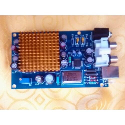 TDA1543T Decoder DAC Computer USB External Sound Card Fever Decoder Board 4 and Upgrade Version 6 And