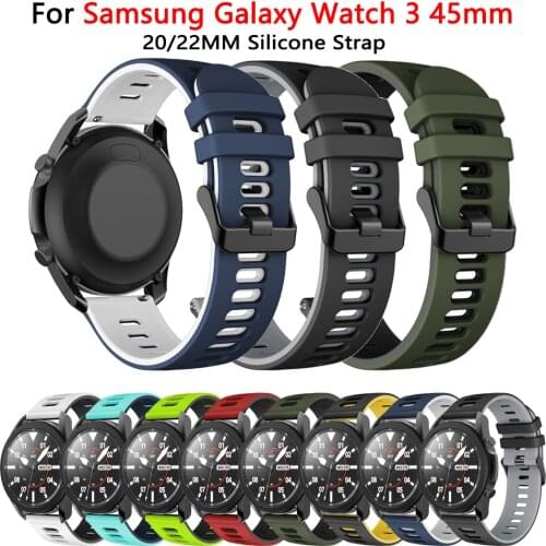 20/22mm Universal Soft Silicone Sport Strap For HUAWEI WATCH GT 2 Watchband Band for Huami Amazfit GTR 47mm 42mm Bracelet Strap