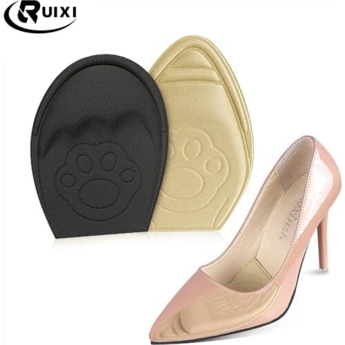 4D Sponge Forefoot Pads for Women Sandals High Heels Shoes Anti-slip Cushion Half Yard Insert Pad Foot Care Front Insoles
