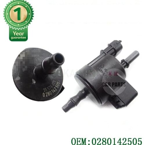 High Quaity New OEM 55576017 0280142505 Purge Solenoid Valve For Opel Corsa D Astra J A14NET Vauxhall