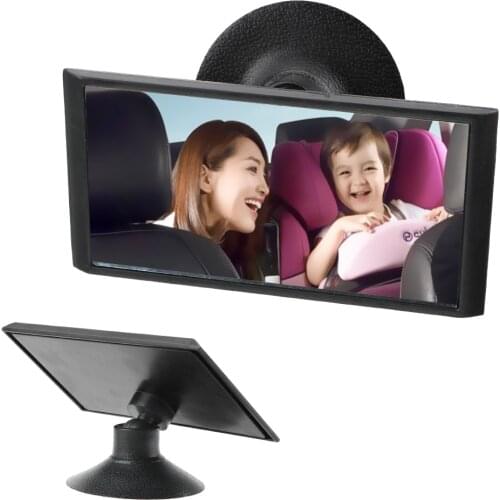 Rearview Mirror Universal Suction Cup Baby Mirrors Car Back Seat Baby View Mirror Car Accessorie 360 Rotation Adjustable