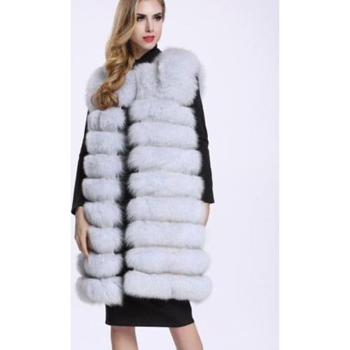 Savabien Faux Fur Vest Winter Women Thick Warm Slim Furry Faux Fur Coat Vintage White Fluffy Fake Fur Jacket Festival Waistcoat