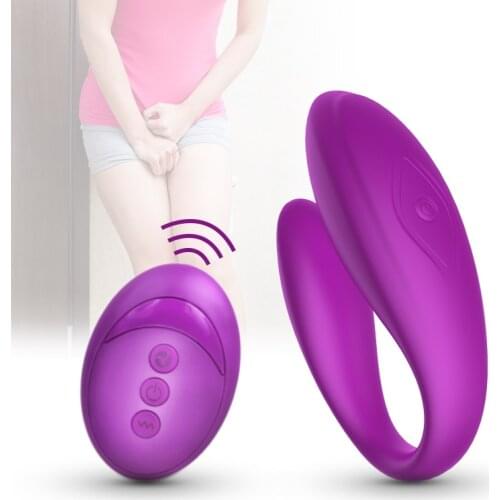 10 Speeds Dual G Spot Vibrator U Type Vaginal Massager Clitoris Stimulator Female Masturbator Dildo Erotic Sex Toy for Woman
