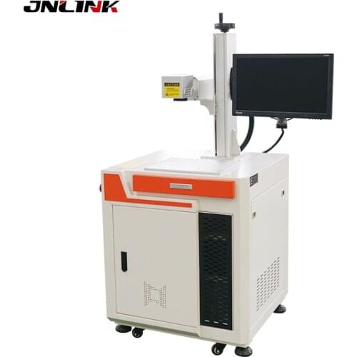 10w 20w cheap ear tag barcode date code serinal numbers desktop fiber laser marking machine