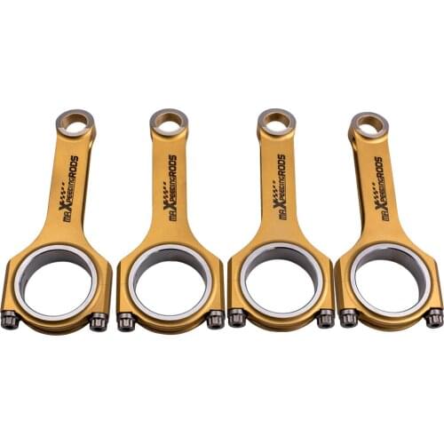 4x Titanizing Racing Connecting Rods for Ford EcoBoost 2.0T engine 800+HP 15-17 for Land Rover Discovery Sport ARP2000 3/8 bolts