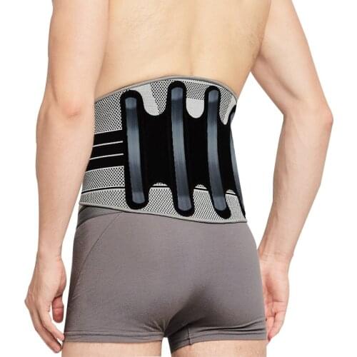 Waist Decompression Back Belt Spinal Lumbar Support Massager Back Pain Relief Waist Massage Instrument