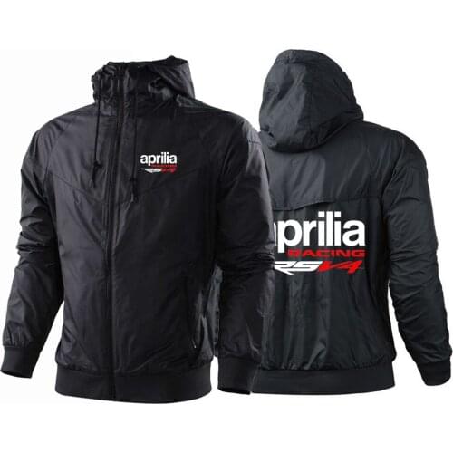 Aprilia Racing RSV4 2021 Printing Designer Fleece Zipper Sweatshirt Custom Hoodies Harajuku Coats Hip hop Five colors Jacket