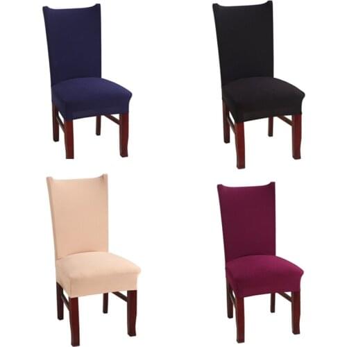 Chair Cover Spandex Stretch Elastic Slipcovers For Dining Room Wedding Banquet Hotel Home Decor