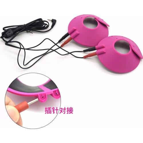 Electro Shock Nipple Paste Pads Woman Electric Shock Physiotherapy Massage Patch Pad Sex Products Electro Shock Accessories
