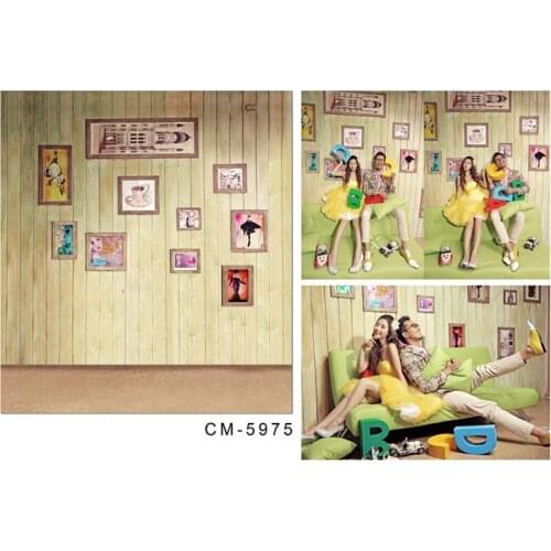 Photographic Backdrops 5x7 Wooden Photo Wall For Wedding Shoots Real Professional Backdrops for Studio Custom Camera Backdrops