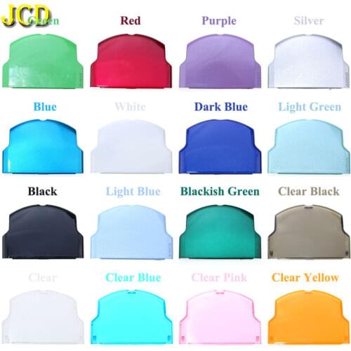 JCD 1PCS Battery Back Cover Case Replacement For PSP2000 PSP3000 Protective Case Cover Battery Back Cover For Sony PSP 2000 3000