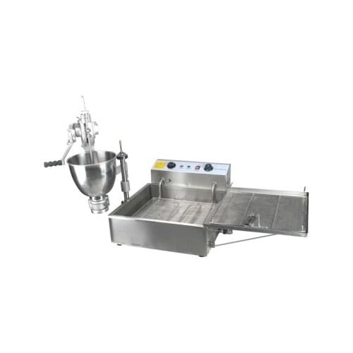 Free Shipping cost Donuts ball maker Machine come with 3 different mould Doughnut Fryer Maker